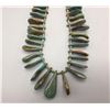 Image 1 : Green Turquoise Tab Necklace