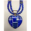 Image 1 : Lapis Heart Necklace
