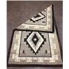 Image 3 : Early, Large, Two Grey Hills Navajo Textile