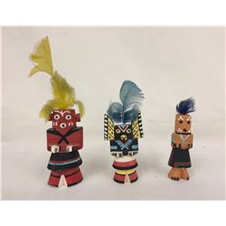 Group of 3 Vintage Route 66 Kachinas