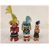 Image 6 : Group of 3 Vintage Route 66 Kachinas