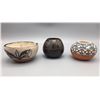 Image 1 : Group of 3 Pueblo Pots