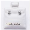 Image 2 : 14K  DIAMOND (0.25CT) EARRINGS