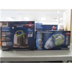 BISSELL LITTLE GREEN PROHEAT PORTABLE CARPET & UPHOLSTERY CLEANER, BISSELL LITTLE GREEN JR SPOT