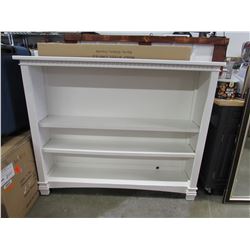 WHITE SHELVING UNIT