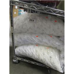 3 ASSORTED STANDARD QUEEN MY PILLOWS