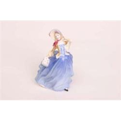 Royal Doulton figurine 'Autumn Breezes' HN 3736, signed Michael Doulton 7.50" high