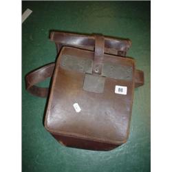 WW2 leather military dispatch bag