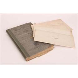 1919 copy of the Treaty of Peace between the Allied Associated Powers and Germany (damage to front c