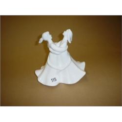 Royal Doulton figure 'Kindred Spirits' HN 4077, white image series, 6" high
