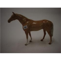Beswick Palomino horse No 701, gloss, introduced in 1960, discontinued 1989, 12" tall