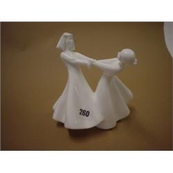 White Royal Doulton figure, images series 'Best Friends' HN 4026 7" high