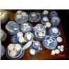 Image 1 : Willow pattern china, large collection, different factories, Wedgwood, Johnsons etc, dinner plates, 