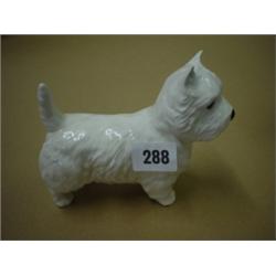 Beswick West Highland Terrier No 2038 with gloss finish
