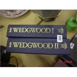 Two volumes of Wedgwood (1 & 2) by Robin Reilly