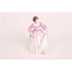 Royal Doulton figure 'Ashley' HN 3420, Vanity Fair Ladies Series, 8" high