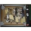 Image 1 : Box of mixed cutlery to include bone handled knives