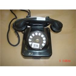 Siemens bakelite table phone
