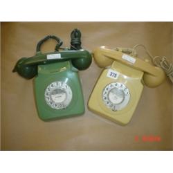 Two '746' dial phones (the last dial phone)