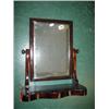 Image 1 : Victorian stained dressing table mirror with serpentine base