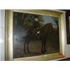 Image 1 : Framed oil on canvas signed J. Butler Peart dated 1911 'Horse and Rider' 24x30"