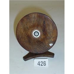 19th century miniature rosewood dolls house table, in the form of Victorian breakfast table 