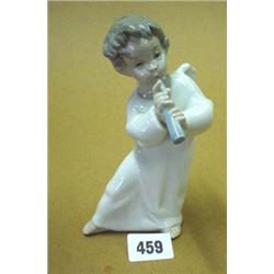 Lladro figure of trumpeting angel, impressed mark F 13 A, 6.50" high