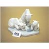 Image 1 : Lladro model of three polar bears, impressed mark D 13 D