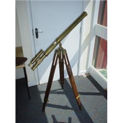 Late 19th century ships helm with later brass indicator by John Hastie & So Ltd Greenock, the helm u