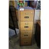 Image 1 : FULLY RESTORED 4 DRAWER OAK FILING CABINET