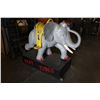 Image 1 : COIN OPERATED BABY TUSCO RIDE-ON ELEPHANT - WORKING