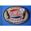 Image 1 : VINTAGE "DRINK PEPSI:COLA, ICE-COLD" WOOD SIGN
