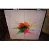 Image 1 : ABSTRACT PAINTING ON CANVAS SIGNED BOTTOM RIGHT