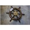 Image 1 : ORIGINAL 1920'S  TUG BOAT WHEEL