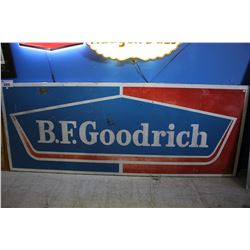 ORIGINAL "B.F. GOODRICH" TIN SIGN