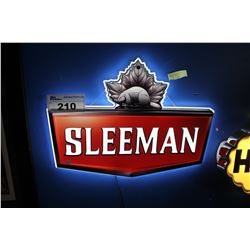 LIGHT-UP SLEEMAN SIGN