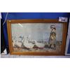 Image 1 : FRAMED PRINT - "TO PASTURES NEW" BY SIR JAMES GUTHRIE, LLD, PRSA