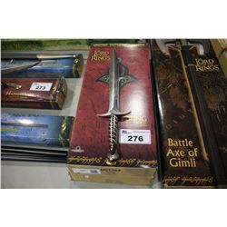 THE LORD OF THE RINGS STING: BILBO AND FRODO BAGGINS' SWORD REPLICA