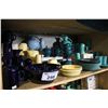 Image 2 : LARGE LOT OF VINTAGE GENUINE FIESTA DINNERWARE