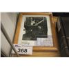 Image 1 : SIGNED AND FRAMED B.B. KING PORTRAIT AND TICKET STUB