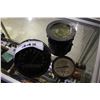 Image 1 : LOT INCLUDING LANDING CRAFT COMPASS FROM D DAY AND AMMONIA GAUGE