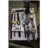 Image 1 : LOT OF WRISTWATCHES - MICKEY MOUSE, BEETLES, MICHAEL HILL, CITIZEN, AND GOVERNOR POCKET WATCH