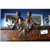 Image 2 : QUARTER SAWN OAK CANADIANA SIDE BOARD WITH FIGURAL MOTIF