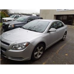 2009 CHEVROLET MALIBU LT, SILVER, 4DRSD, GAS, AUTOMATIC, VIN#1G1ZJ57B19F155863, 158,000KMS,