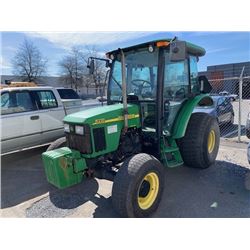 2004 JOHN DEERE 5220, GREEN, TRACTOR, DIESEL, VIN#LV5220P426255, 2,255 HOURS, RD,CD,AC, CLEAN, NO