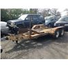 Image 1 : 1996 G&M FLATDECK TRAILER, WHITE, VIN#2G9FTE629T1031429, NO ICBC DECLARATIONS