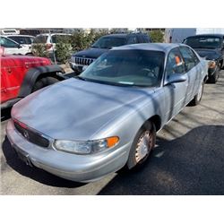 2003  BUICK CENTURY, GREY, 4DRSD, GAS, AUTOMATIC, VIN#2G4WS55J831163129, TMU