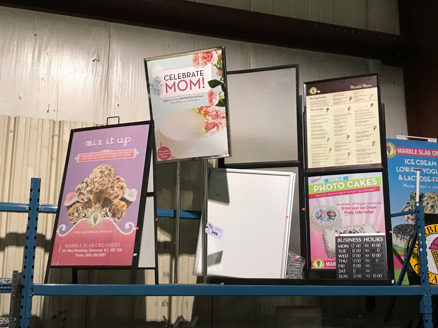 7 ASSORTED ADVERTISING SIGNS - Able Auctions