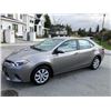 Image 1 : 2016 TOYOTA COROLLA LE, 4DRSD, GREY, GAS, AUTOMATIC VIN#2T1BURHE4GC609660, 23,440KMS, RD,CD,PW,PL,HS