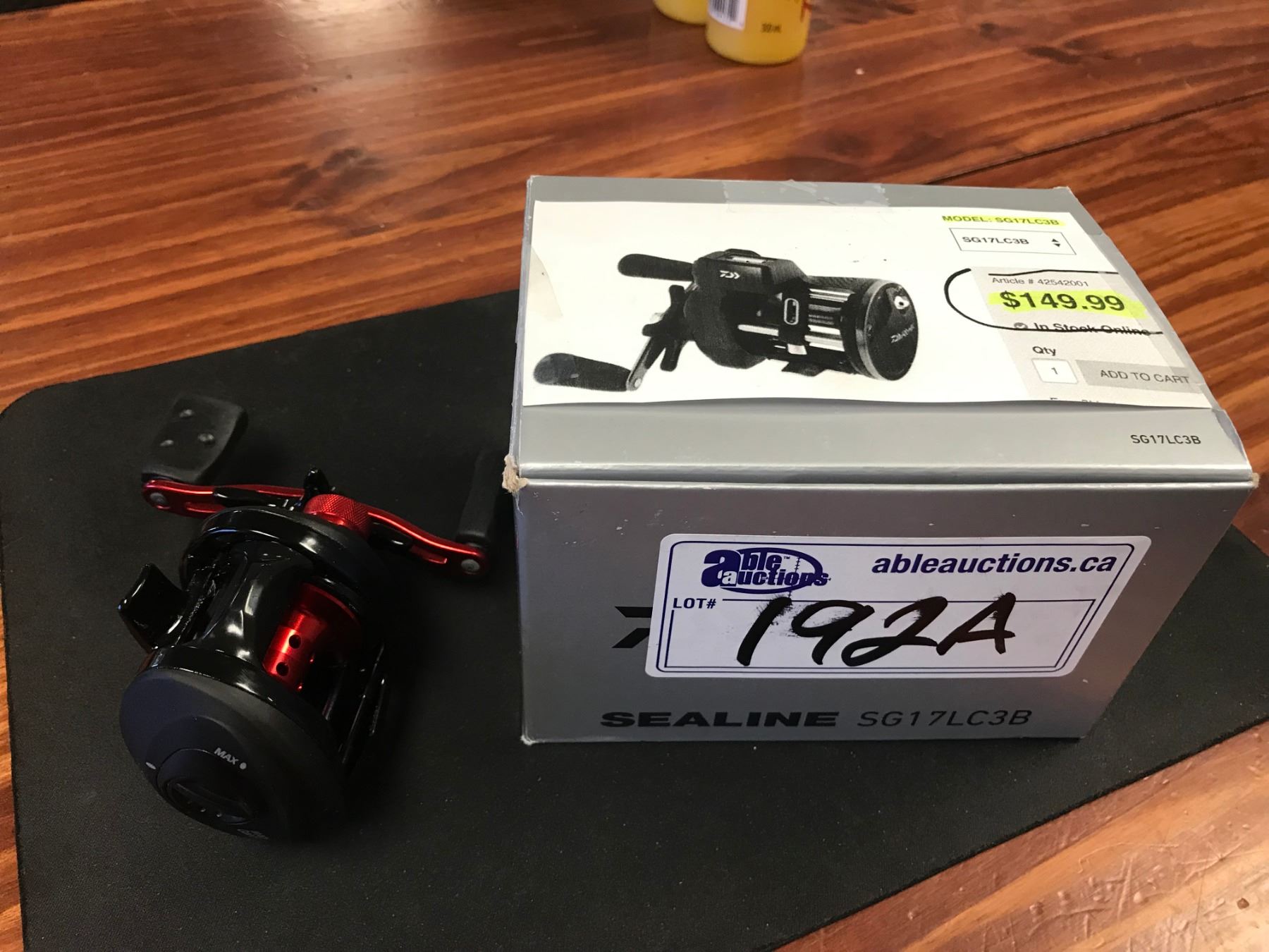 What Is A Sign You Should Reject A Fish Delivery SEALINE & ABU GARCIA FISHING REELS - Able Auctions